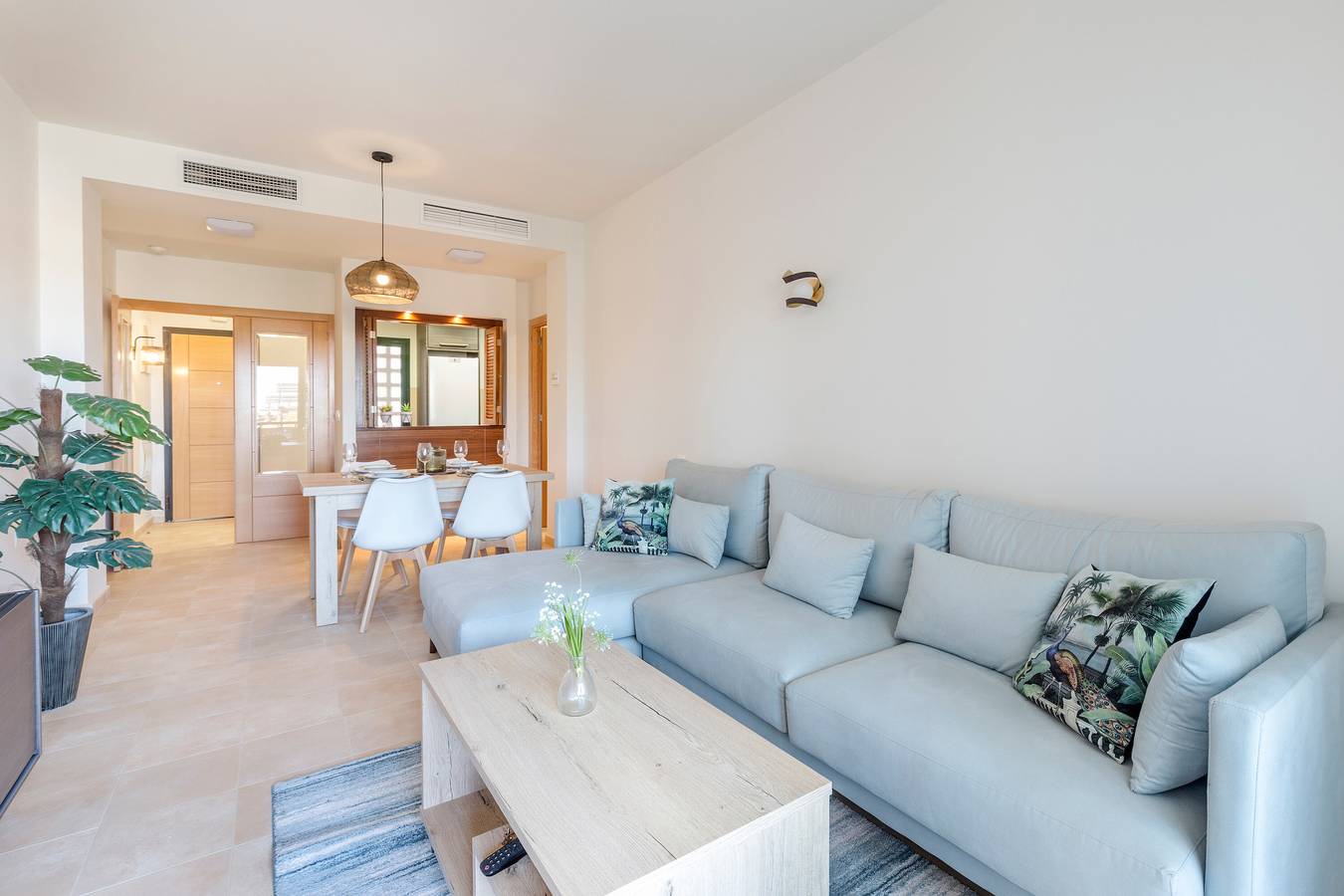 Ganze Wohnung, Ferienwohnung "El Oasis Martinica 8 1A" mit Gemeinschaftspool, Wi-Fi und Klimaanlage in Golf Resorts Murcia, Fuente Alamo de Murcia