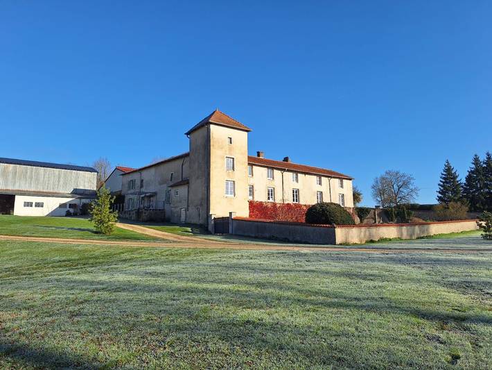 Gîte pour 6 personnes, avec Terrasse ainsi que Jardin et Vue