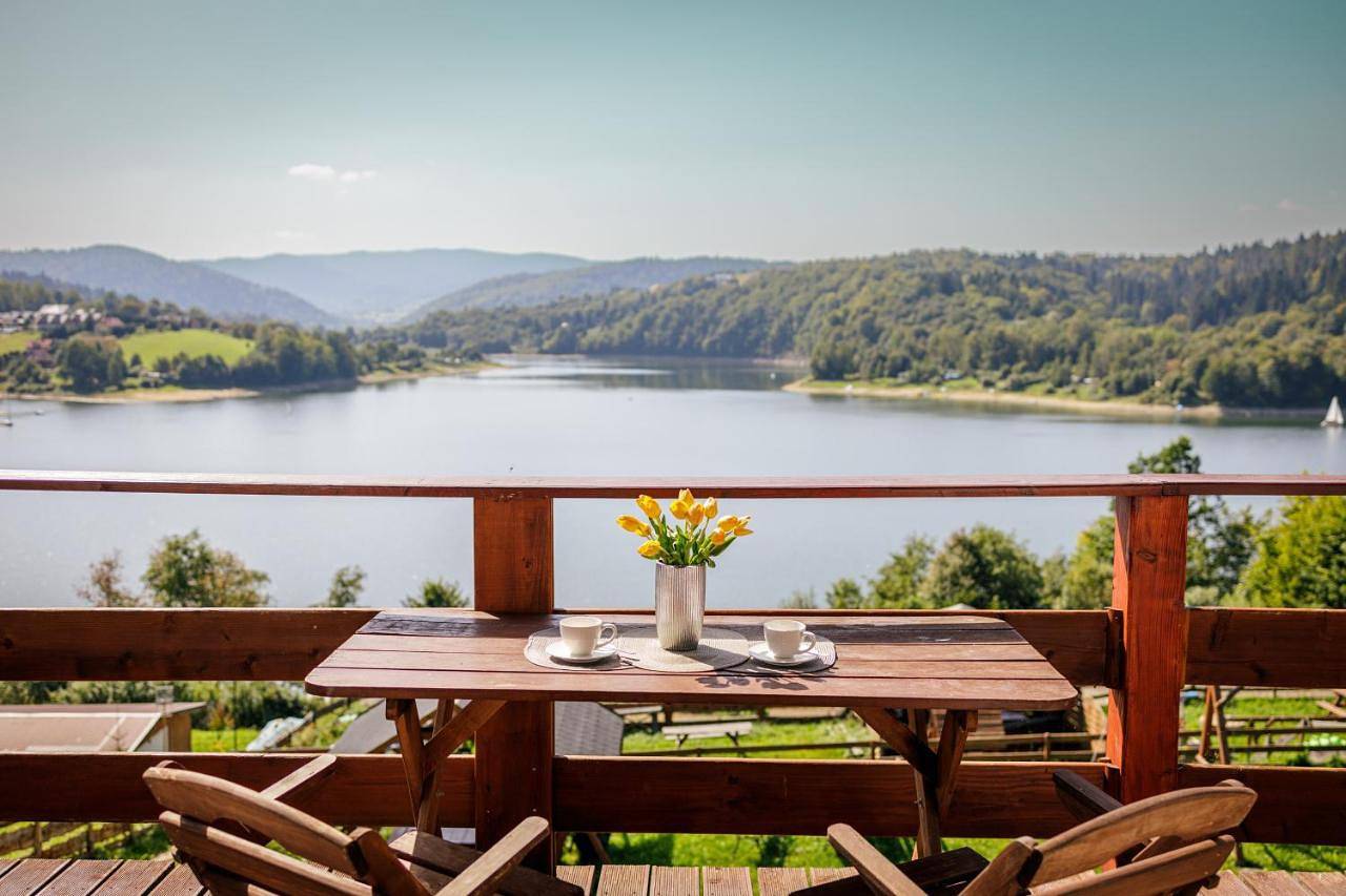 Tarasy nad Solina in Karpaty (Polska)