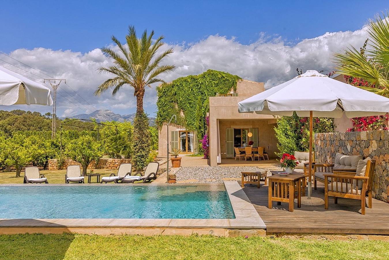 Landhaus 'Son Puca 1' mit privatem Pool, Wlan und Klimaanlage in Búger, Mallorca Inselmitte