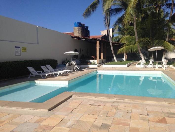 Casas e apartamentos de temporada para 5 pessoas, com piscina e jardim e ainda vista na Praia do Francês