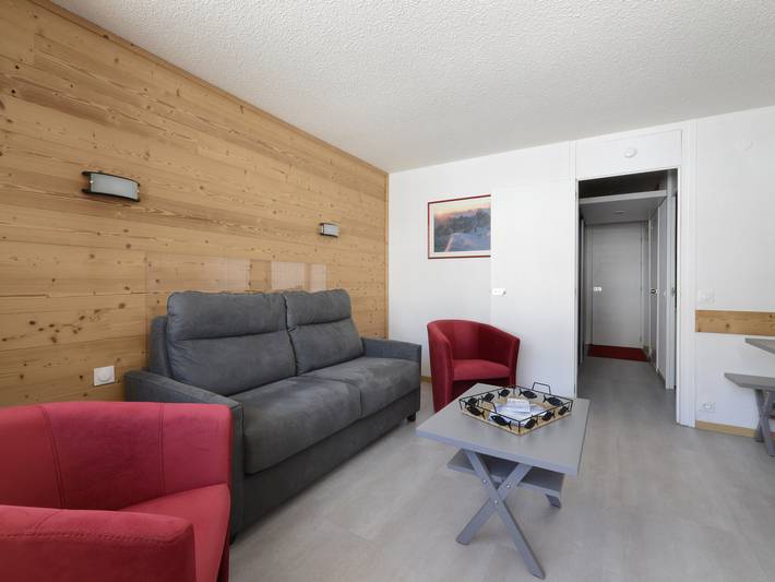 Gîte pour 5 personnes, avec balcon dans Plagne Bellecote - 3