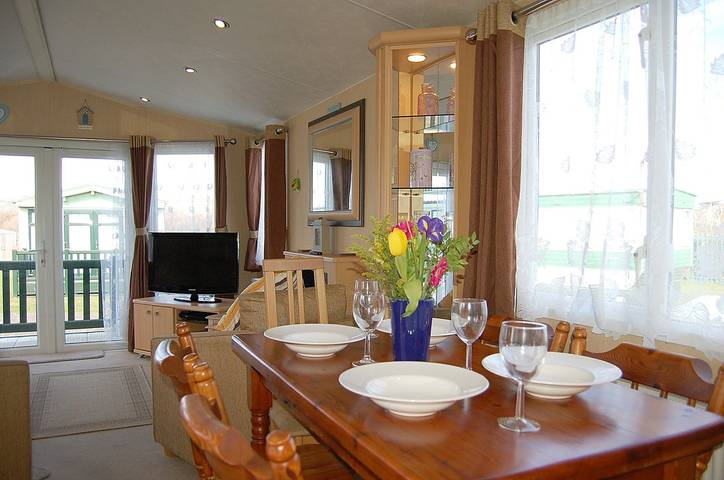 Caravan for 6 people, with Terrace in Snowdonia