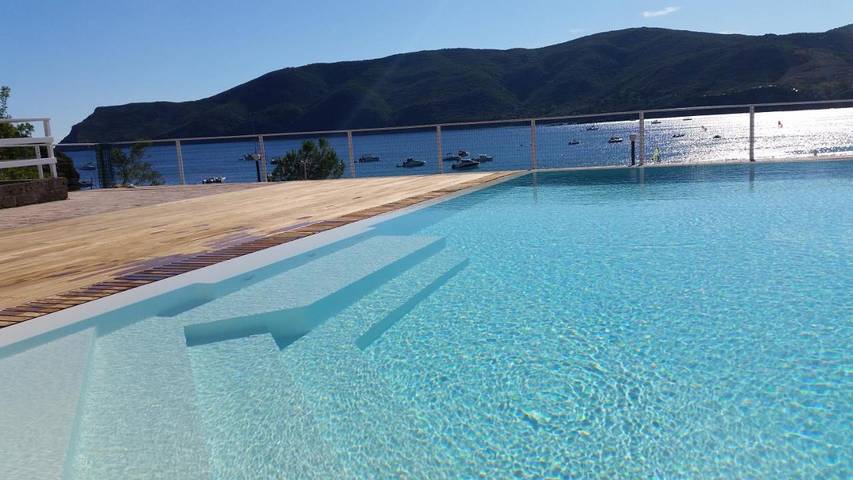 Camping voor 5 personen, with Terras and Tuin as well as Kinderzwembad and Zwembad op Elba