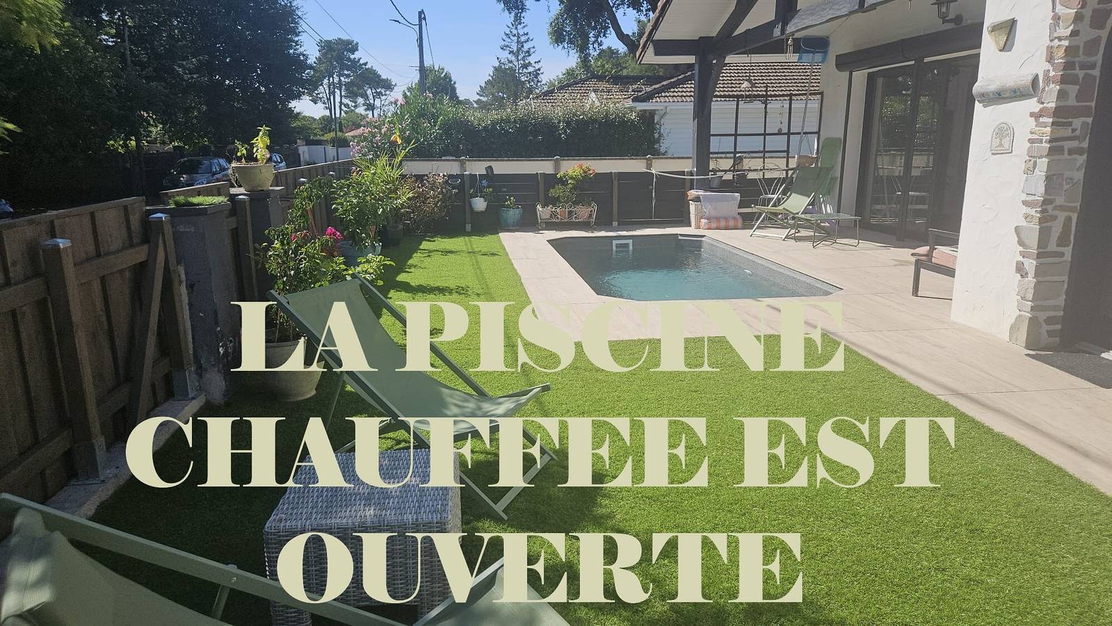 Villa zaphira avec piscine chauffée in Gujan-Mestras, Région d'Arcachon