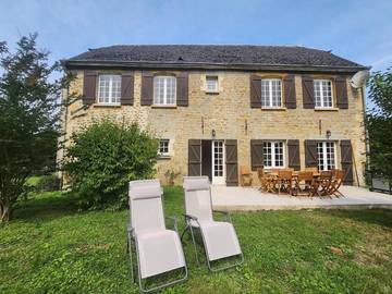 Location de vacances pour 12 personnes, avec jardin et vue dans Rubécourt-et-Lamécourt