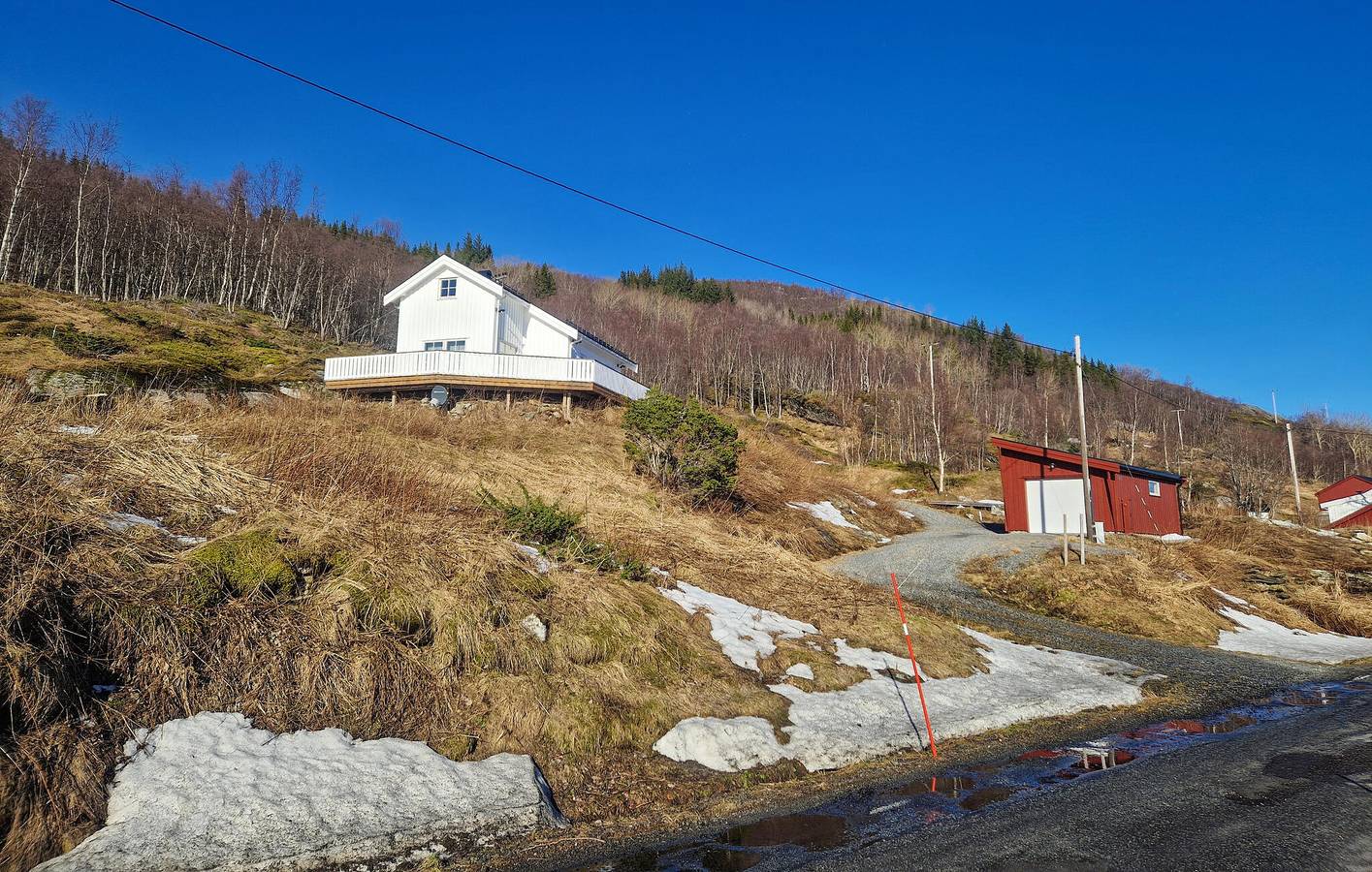 Ferienhaus für 6 Personen mit Garten in Sandhornøya