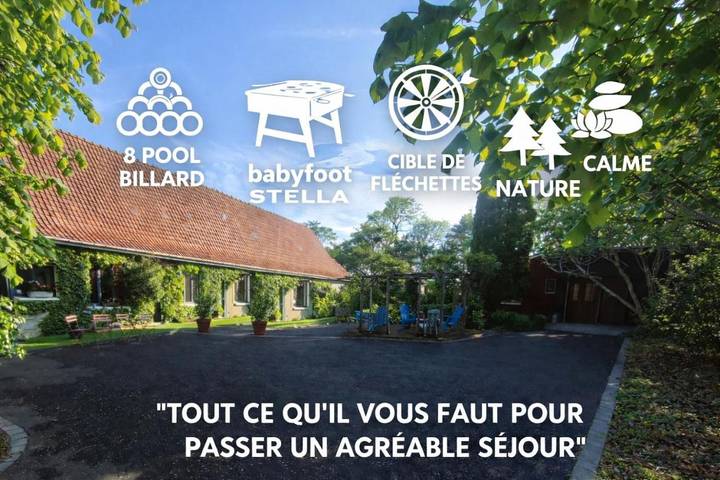 Location de vacances pour 6 personnes, avec jardin dans Andres