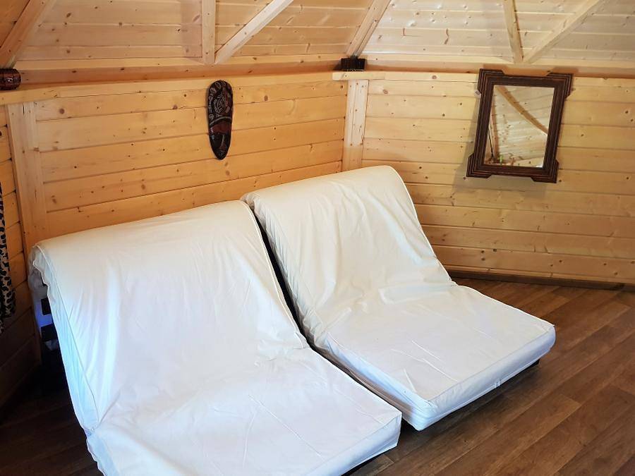 Camping l'Iscle de Prelles - Ungewöhnlich 4 personen - Refugium - Esprit cabane - Ohne Wasser oder Sanitäranlagen 2/4 Plätze, in Saint-Martin-de-Queyrières, Nationalpark Écrins