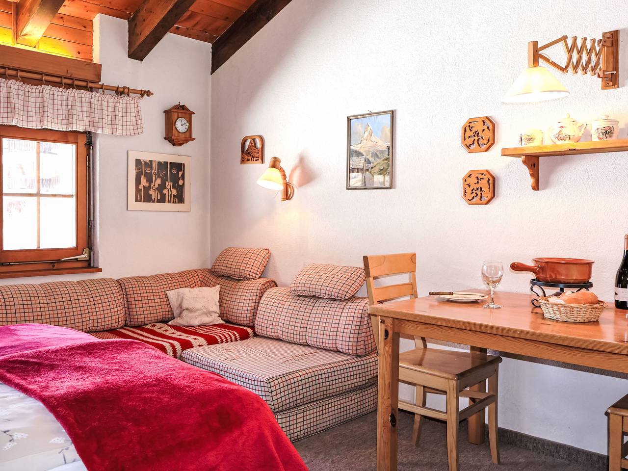 Entire apartment, La Rocca in Zermatt, Wallisian Alps