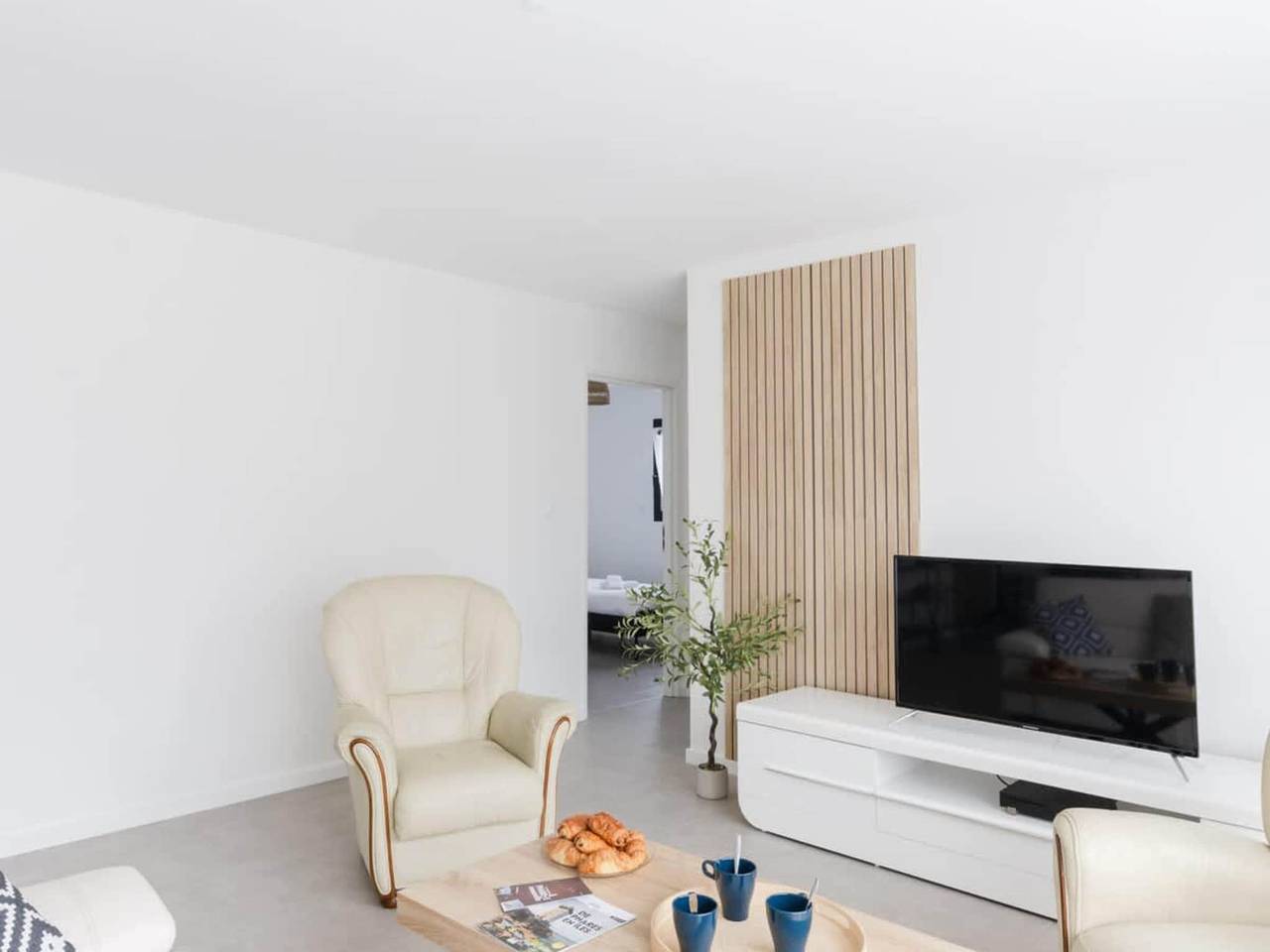 Appartement entier, Maison confortable de plain-pied en bord de mer in Saint-Pabu, Région de Brest