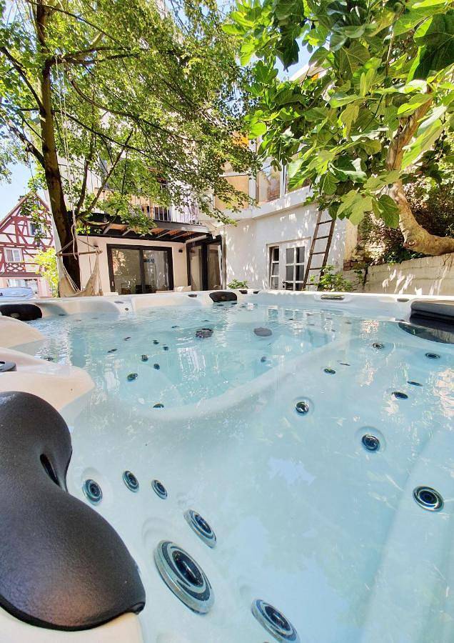 Ferienhaus für 6 Personen, mit Balkon und Whirlpool sowie Terrasse und Garten in Klingenmünster - 4