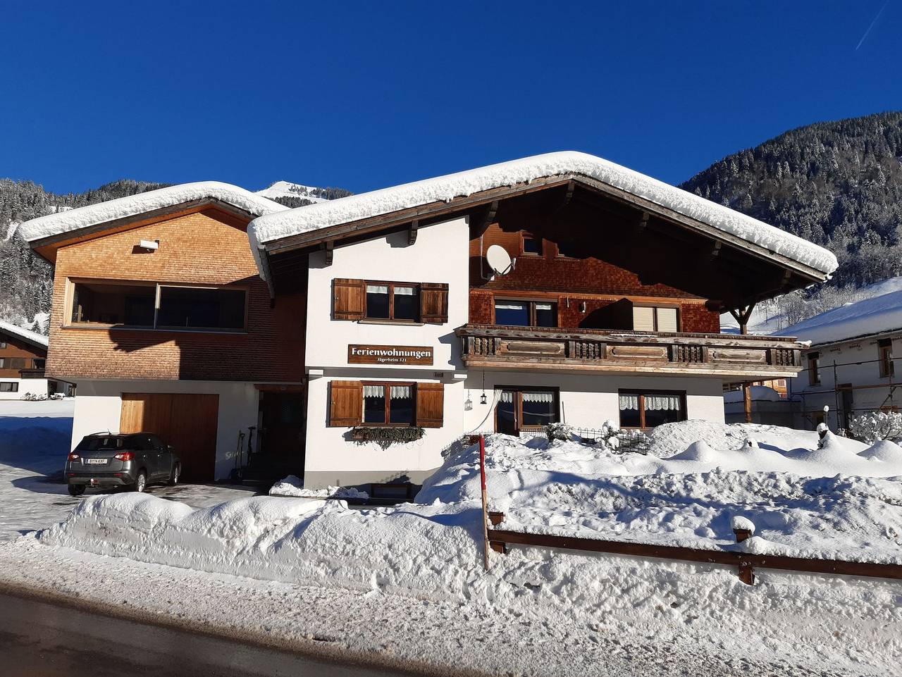 Ganze Ferienwohnung, Geiger Reinhilde - Ferienwohnung Jägerheim - Ferienwohnung 1 in Schoppernau, Bregenzerwald