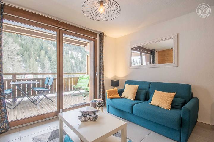 Gîte pour 5 personnes, avec terrasse à La Giettaz - 4