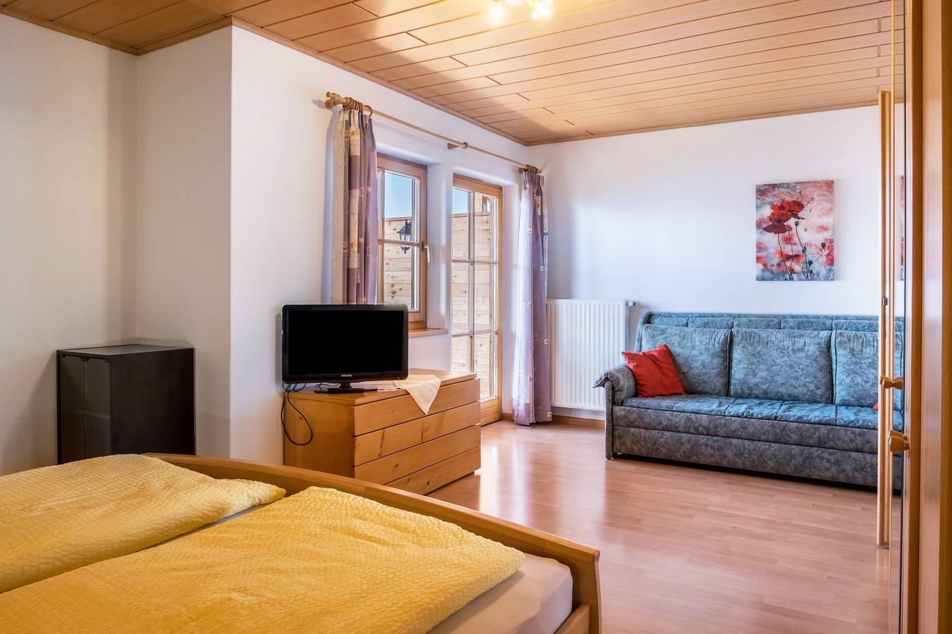 Ganze Wohnung, Ferienwohnung 'Weingartnerhof Dalia' mit Bergblick, Gemeinschaftsterrasse und Wlan in Glaning, Jenesien