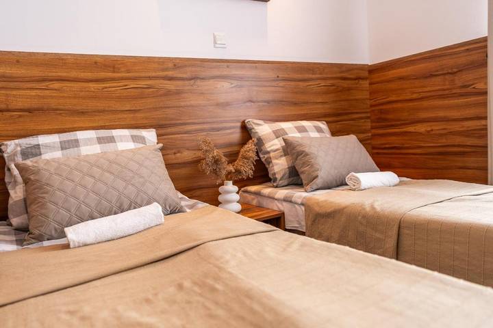 Bungalow für 6 Personen, mit Balkon und Terrasse sowie Garten und Kinderpool in Mielno