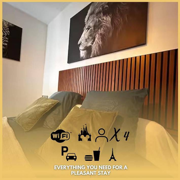 Gîte pour 4 personnes, avec terrasse, animaux acceptés à Gretz-Armainvilliers