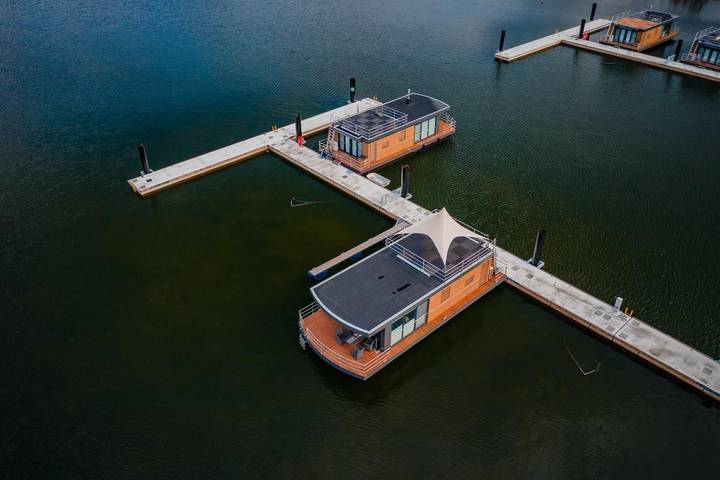 Ferienhaus für 4 Personen, mit Seeblick und Terrasse sowie Ausblick in Sachsen - 3