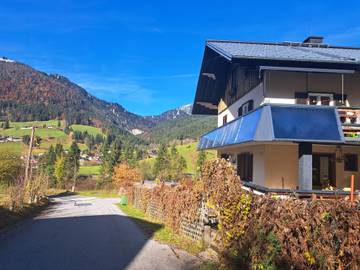 Ferienwohnung für 4 Personen, mit Garten in Rußbach am Paß Gschütt