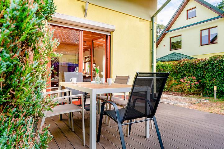 Ferienhaus für 6 Personen, mit Garten, mit Haustier