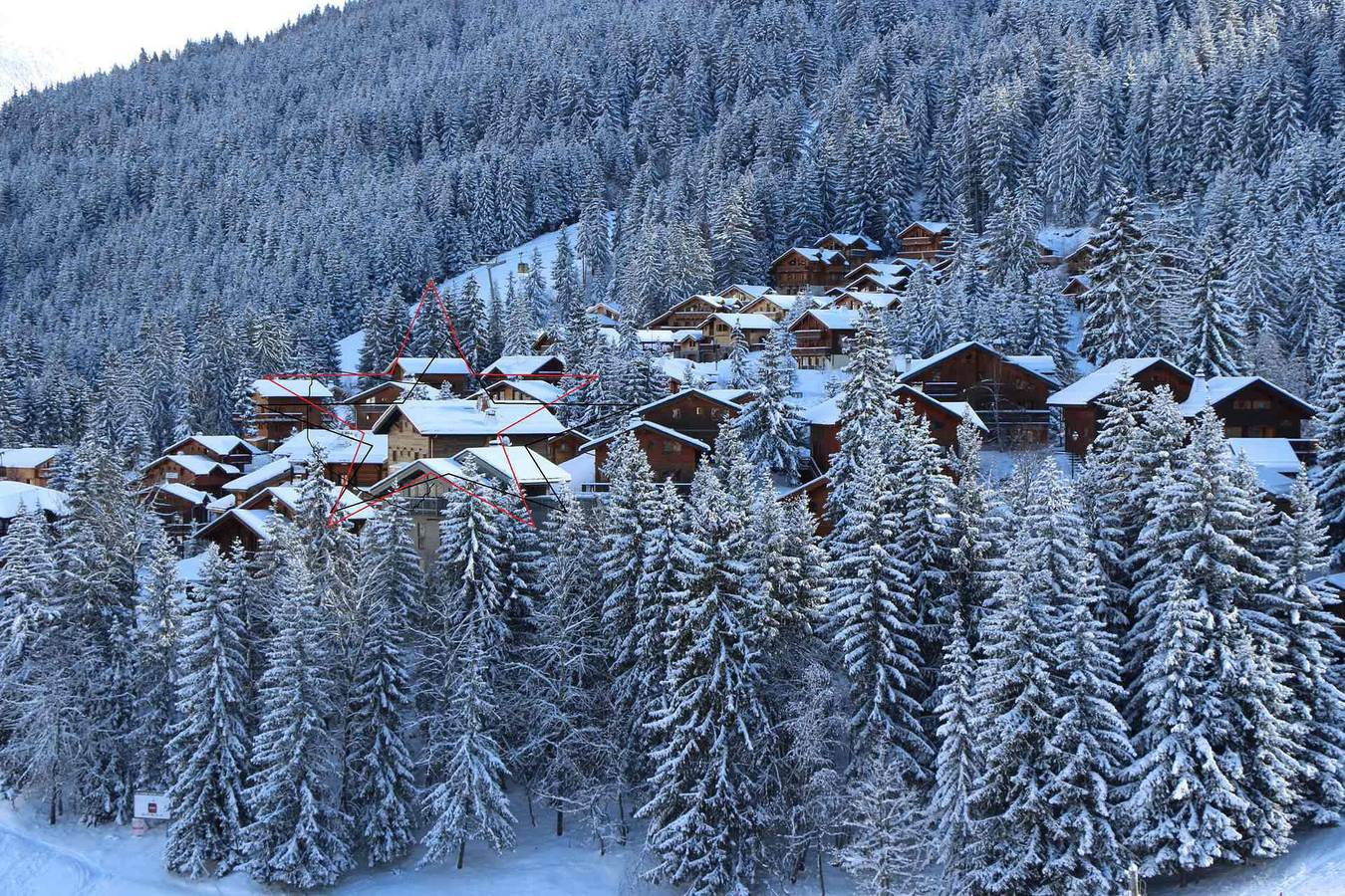 Chalet Orchis - Triplex-Chalet 8 zimmer 15 Personnen (Orchis) in La Tania, La Perrière
