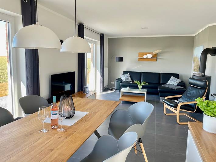 Ferienhaus für 4 Personen, mit Terrasse und Garten sowie Ausblick in Westermarkelsdorf