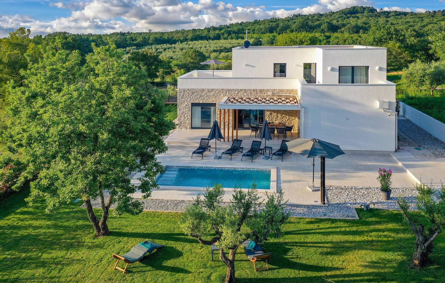 Charmante 2-Zimmer-Wohnung mit Pool in Küstennähe in Općina Vrsar, Porec und Umgebung