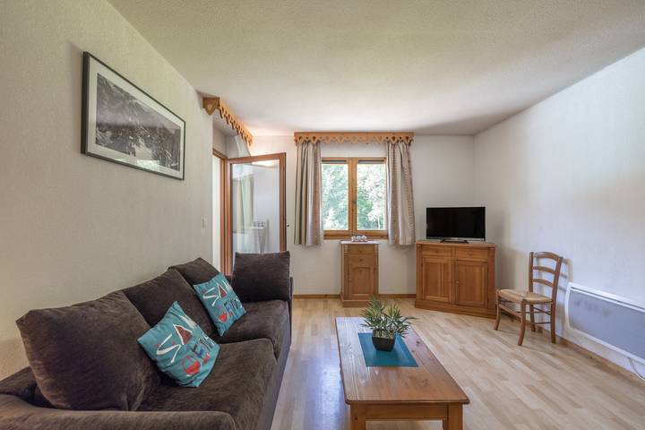 Hel lejlighed, Ferielejlighed for 4 personer med balkon in Samoëns, Bonneville området