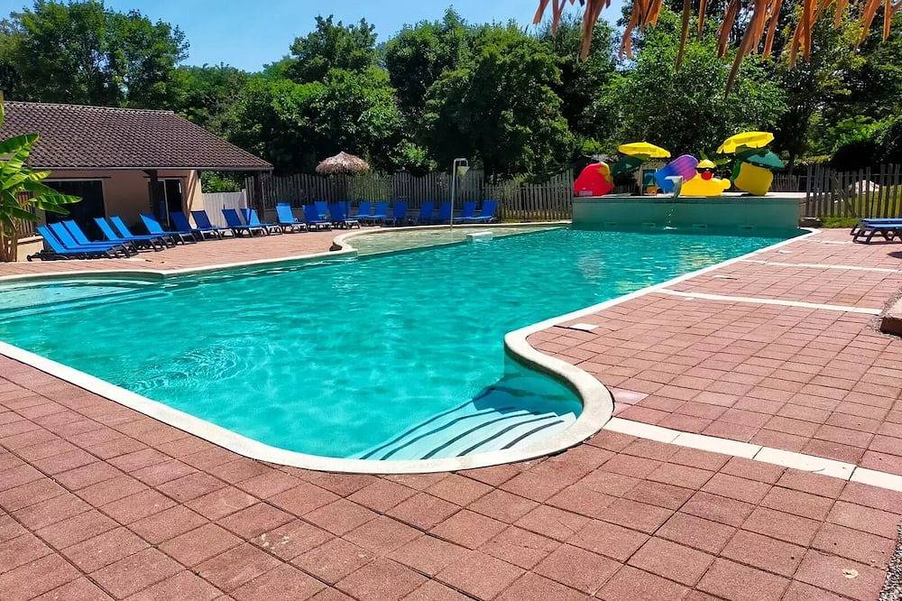 Camping l'Eau Vive **** - Cottage Riviera 4 people in Carennac, Lot