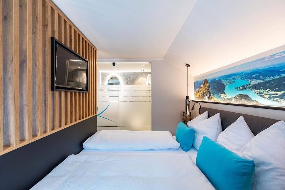Ganze Wohnung, Ferienwohnung 2 - Two (Studio) - Seegut Kübler in Unterach am Attersee, Mondsee & Irrsee