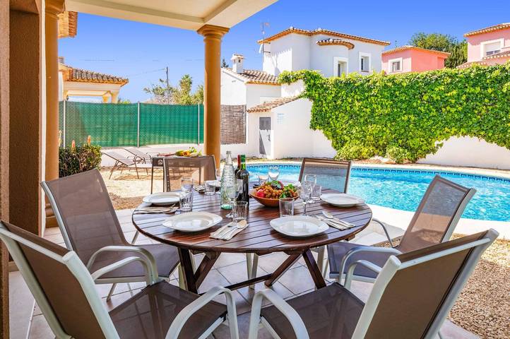 Casa rural para 6 personas, con Balcón además de Terraza y Jardín en Beniarbeig - 2