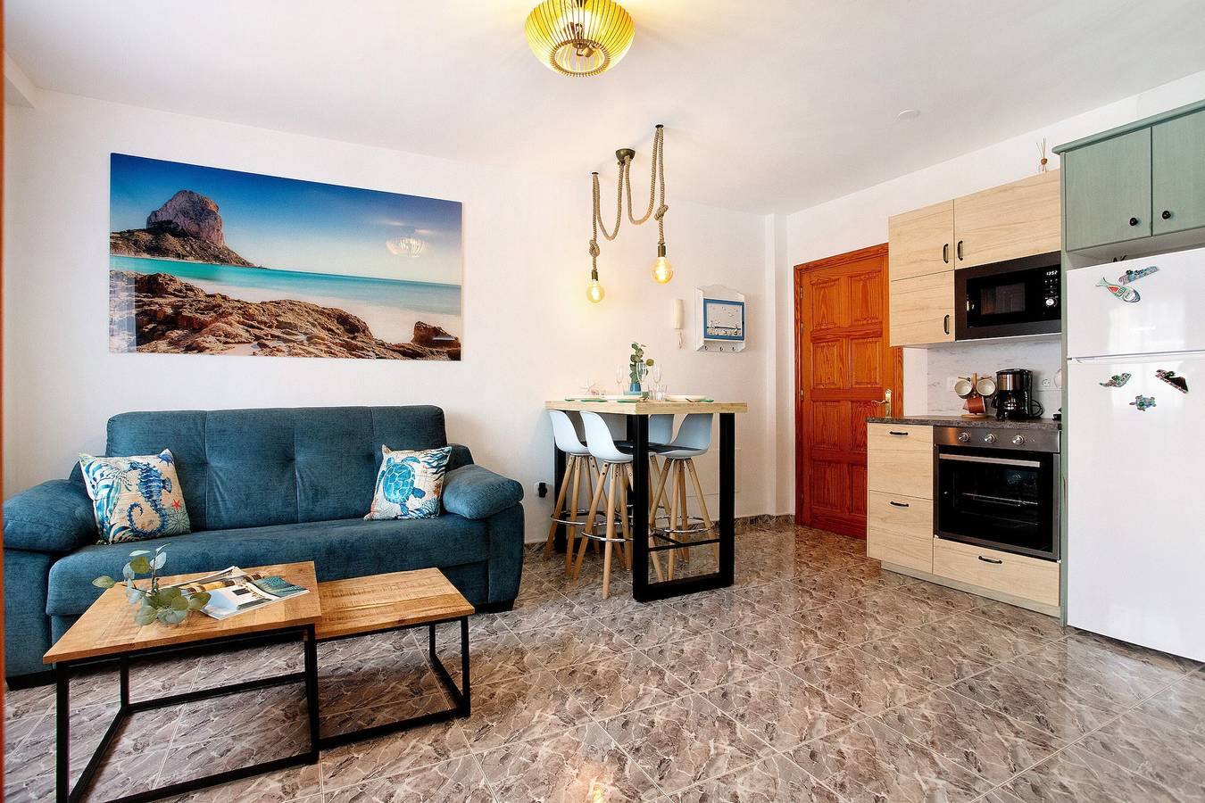 Ferienhaus 'Casa Vista Isla De Lobos' mit Meerblick, Gemeinschaftsterrasse und Wlan in Puerto de Corralejo, La Oliva