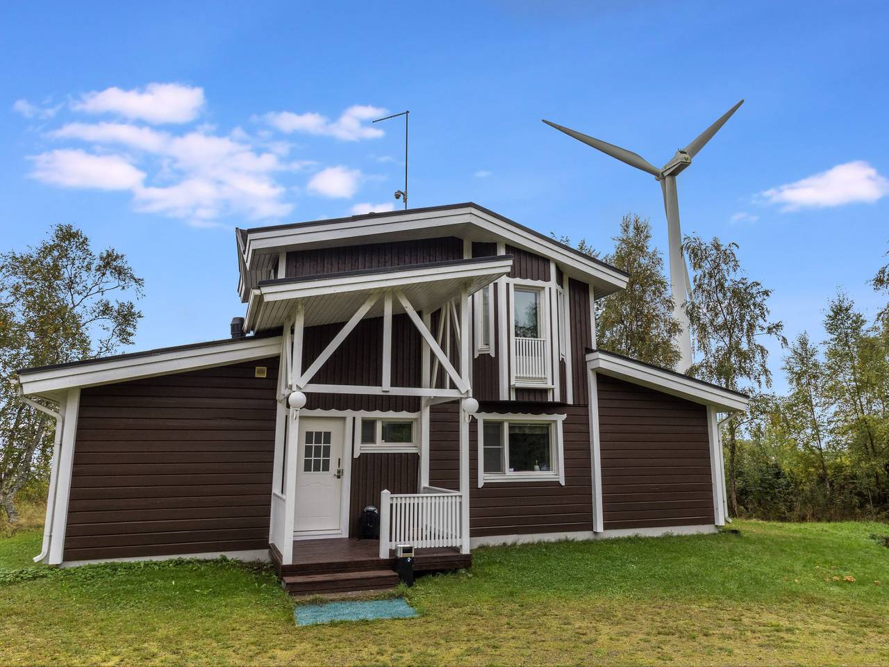 Villa tuulipuisto in Nordösterbotten