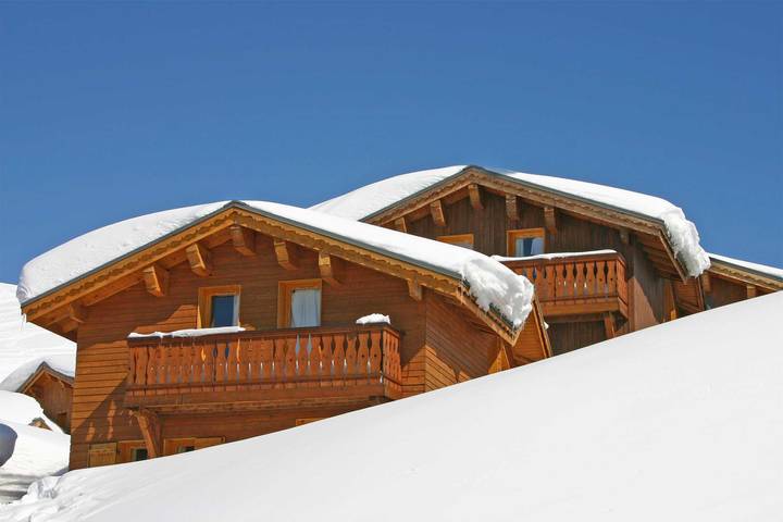 Gîte pour 7 personnes, avec terrasse dans Plagne Soleil