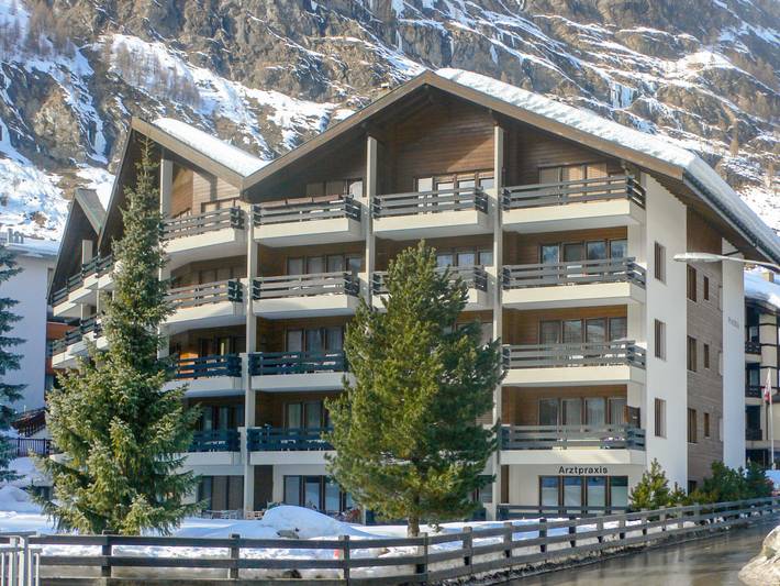 Ferienwohnung für 3 Personen, mit Garten und Balkon in Zermatt