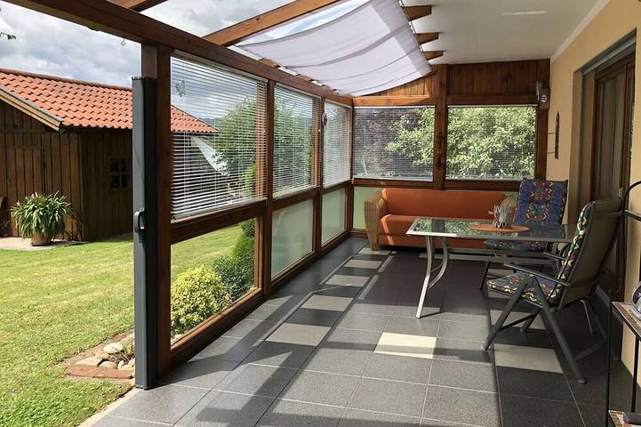 Ferienwohnung für 5 Personen, mit Terrasse und Garten