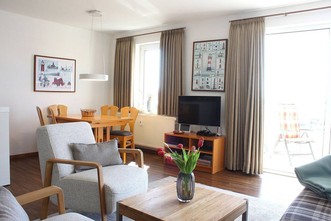 Ganze Wohnung, Ferienwohnung "Harms" auf Poel in Kirchdorf (Poel), Nordwestmecklenburg (Wismar und Umgebung)