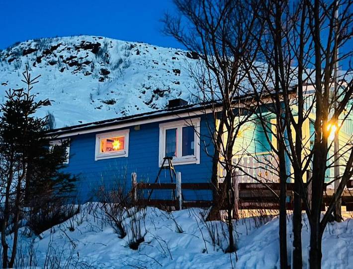 Ferienhaus für 6 Personen, mit Garten, mit Haustier in Finnmark