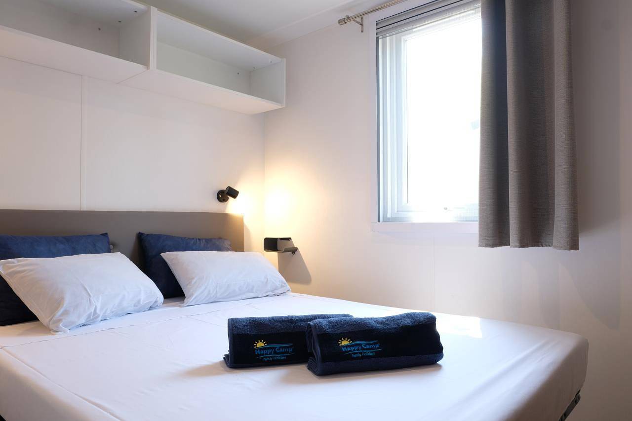 Feriendorf Park Albatros Mobilehome Happy Premium Suite für 7 Personen in San Vincenzo, Etruskische Küste
