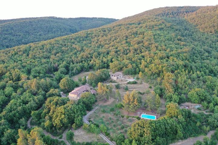 Ferienhaus für 5 Personen, mit Pool und Ausblick sowie Garten, mit Haustier - 1