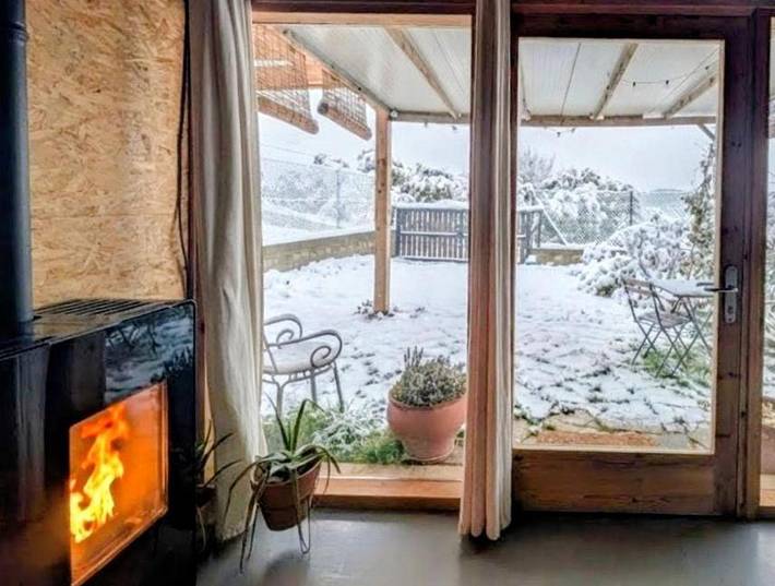 Gîte pour 4 personnes, avec vue ainsi que piscine et jardin à Olvan - 2