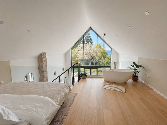 Ferienhaus für 4 Personen, mit Terrasse und Garten