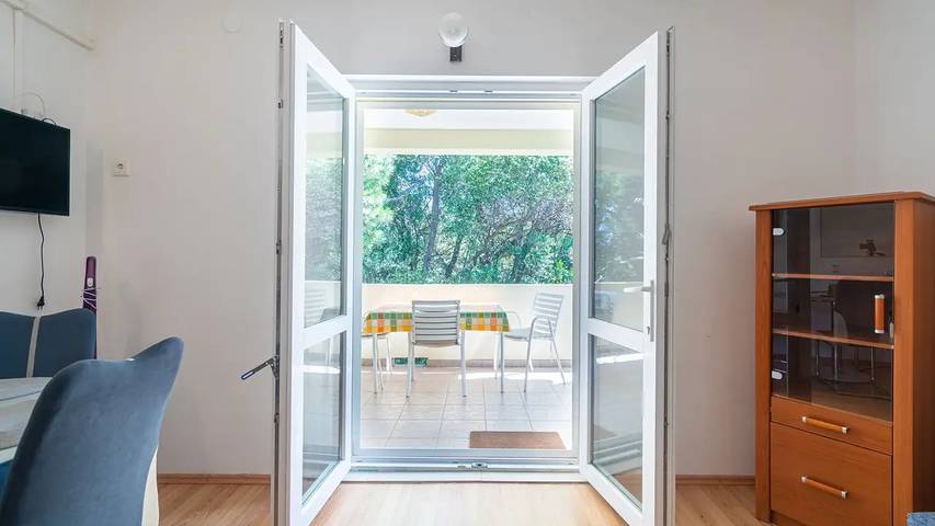 Ferienwohnung für 3 Personen, mit Terrasse