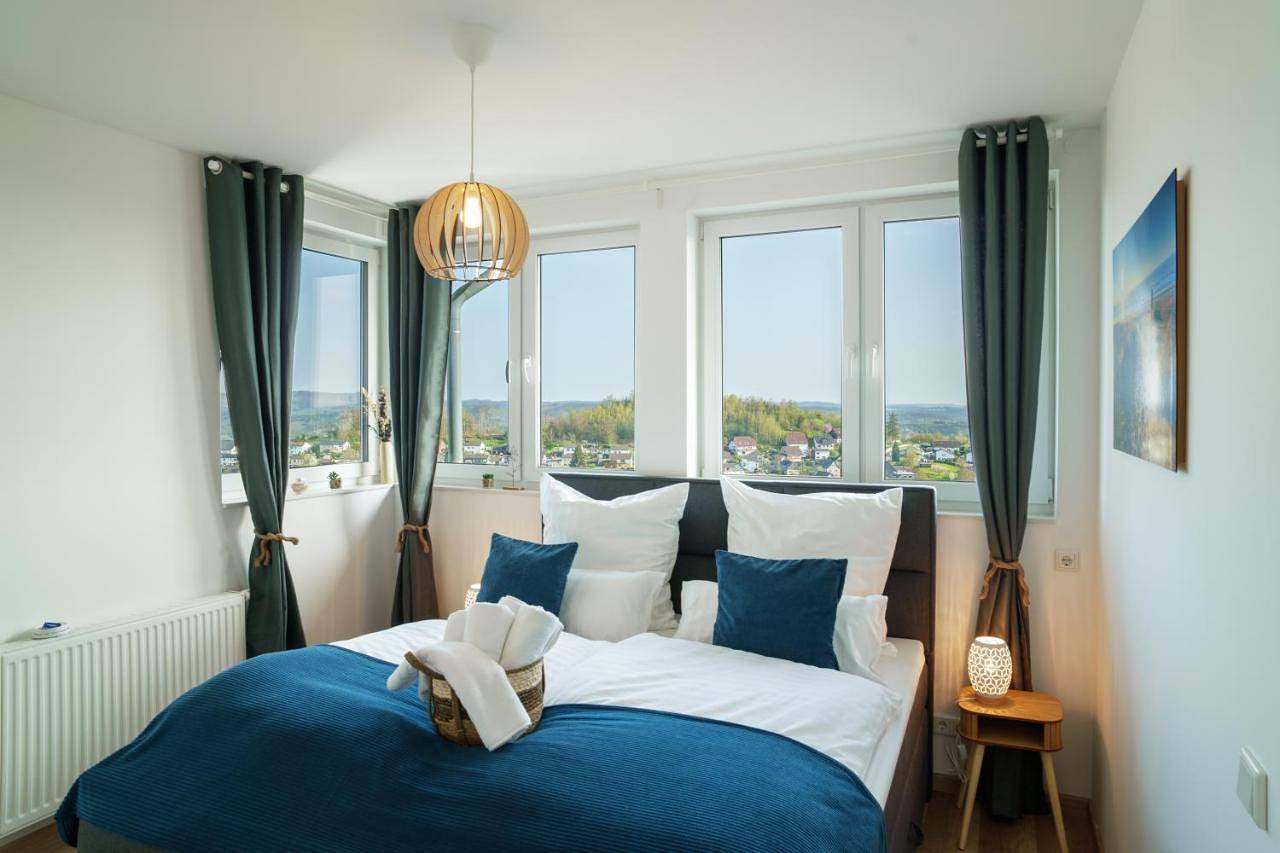Appartement entier, Immo-Vision - Penthouse Privat Wellness in Bergneustadt, Arrondissement du Haut-Berg