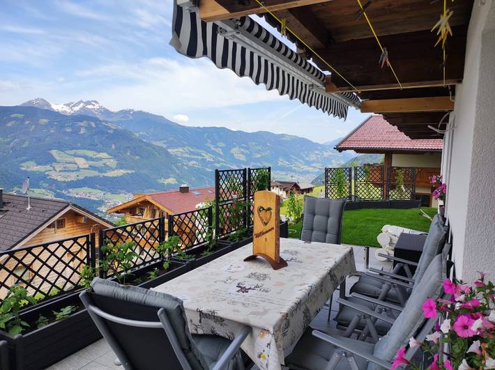 Ferienwohnung für 6 Personen, mit Garten