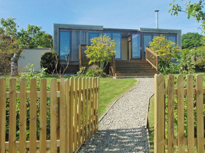 Log cabin for 4 people, with Garden in Herefordshire