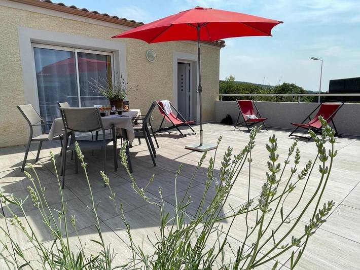 Location de vacances pour 6 personnes, avec jardin et vue à Neffiès - 4