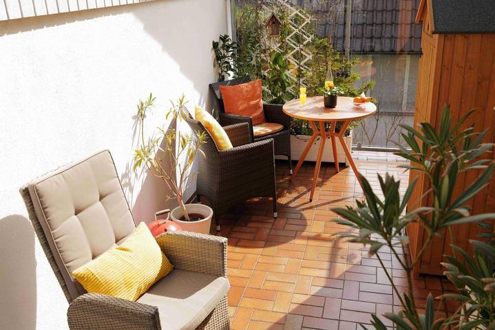 Ganze Wohnung, ⭐⭐⭐⭐ Abc-Ferienwohnung in Meersburg am Bodensee – Wohnung C mit Balkon & Seeblick für 2 Personen in Meersburg, Region Bodensee-Oberschwaben