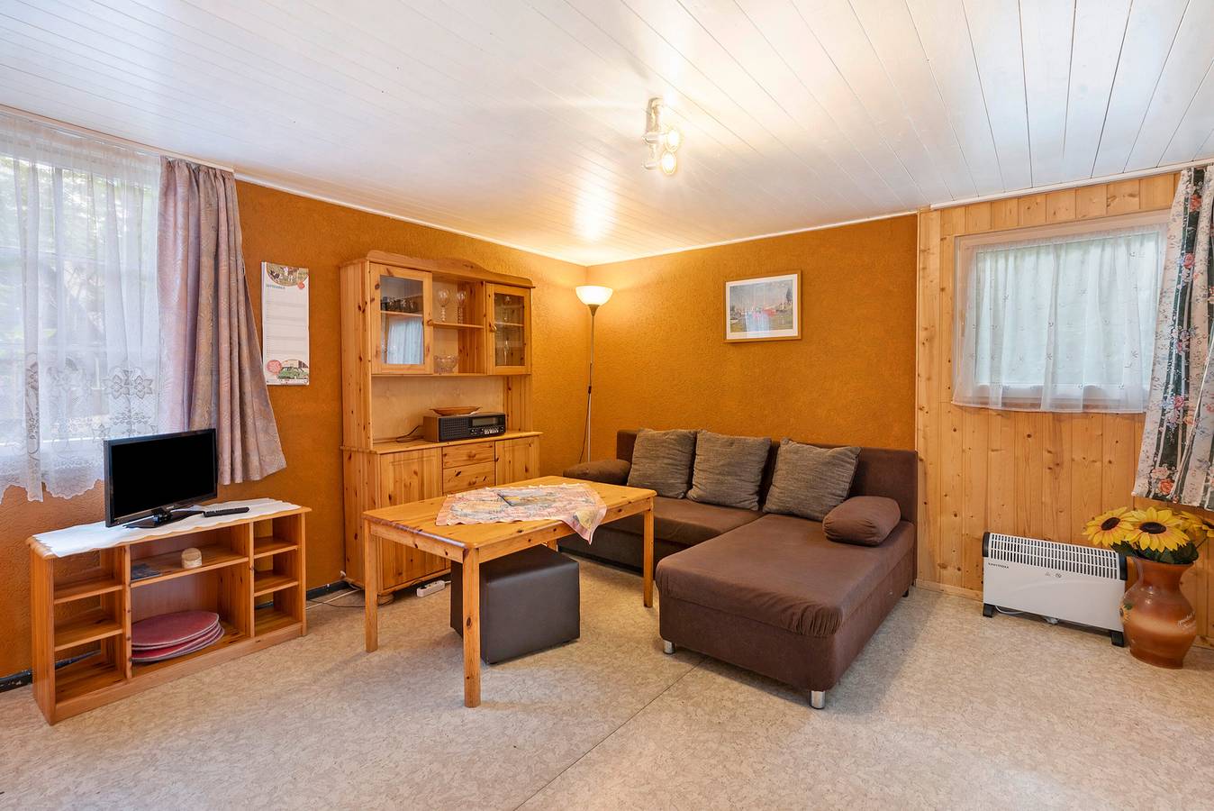 Bungalow '8 - Finnhütte' mit privater Terrasse und gemeinsamem Garten in Niesky, Oberlausitz-Niederschlesien