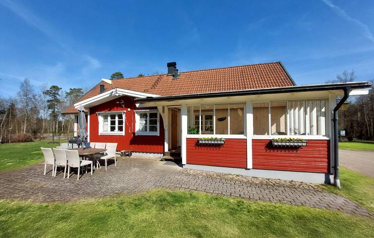 Ferienhaus für 5 Personen mit Ausblick in Osby und Umgebung